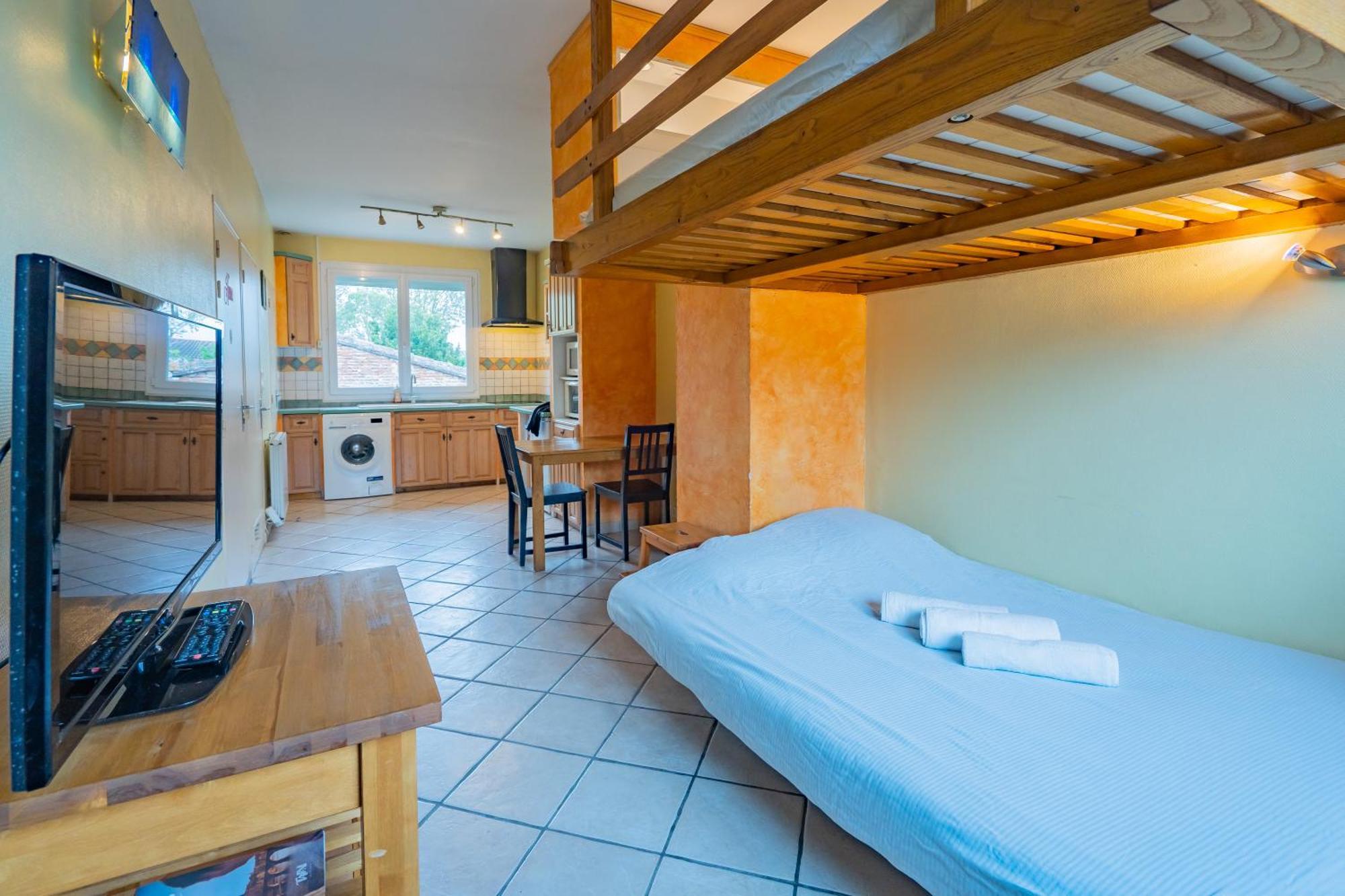 Room In Toulouse - Studio Proche Airbus Toulouse St Martin Touch Ngoại thất bức ảnh